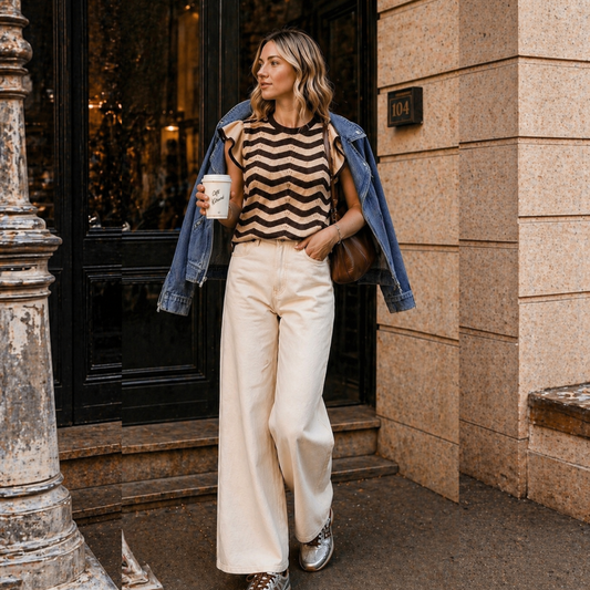Soft Wave Flutter Knit