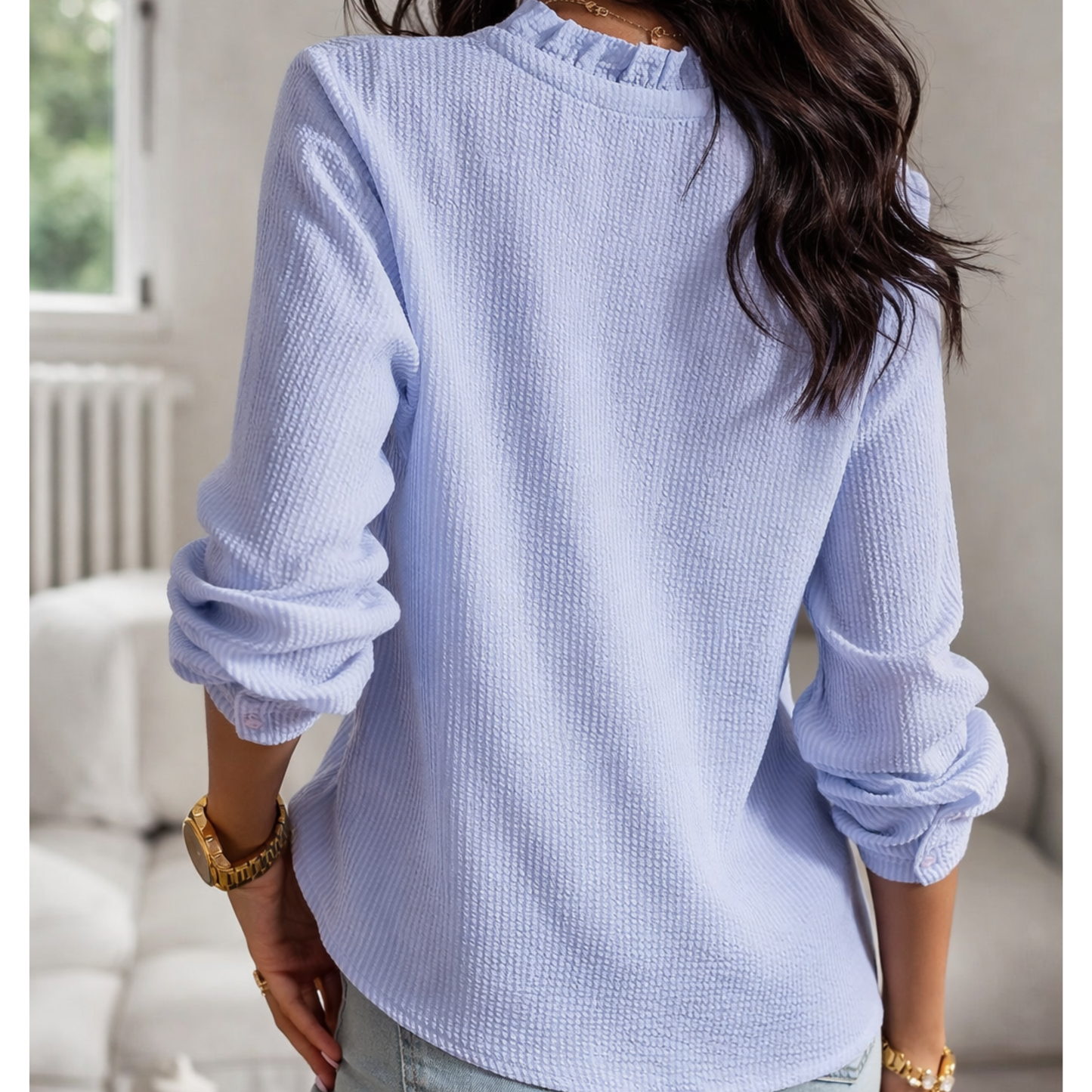 Frenchy Stripe Button Down