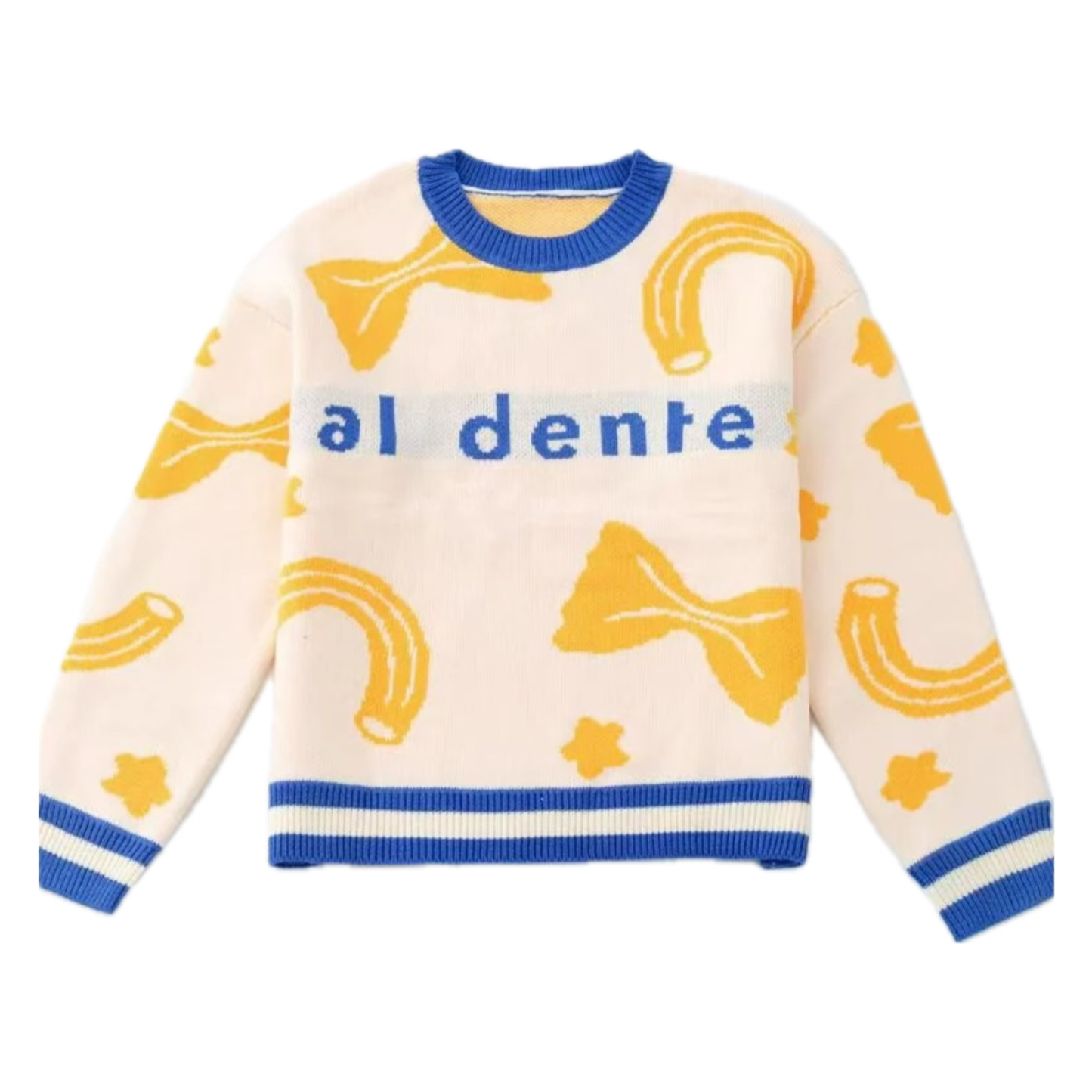 Al Dente Graphic Knit Sweater