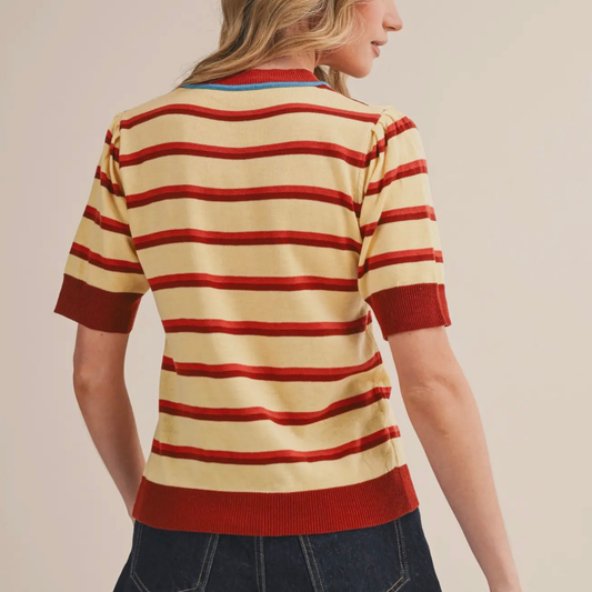 Riviera Striped Knit