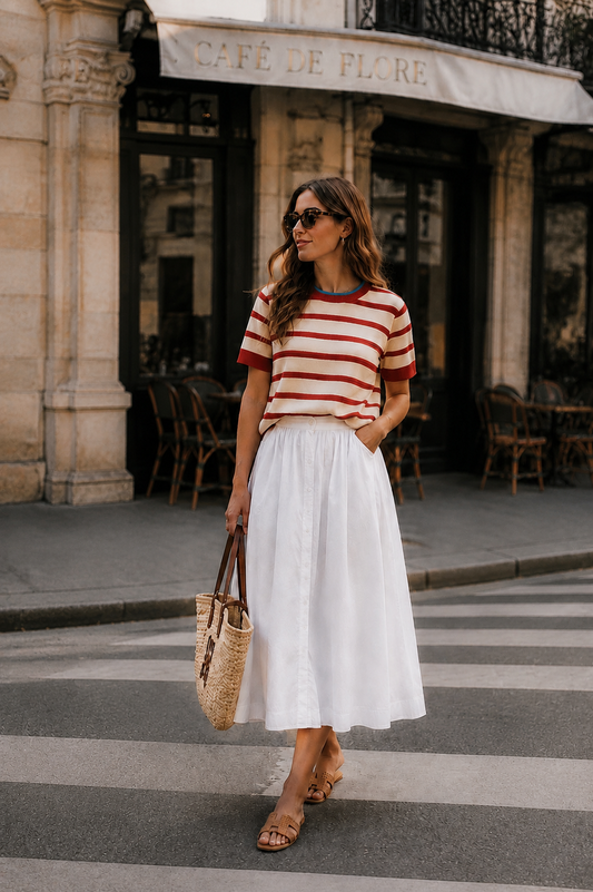 Riviera Striped Knit