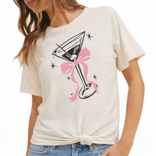 Martini Moment Graphic Tee