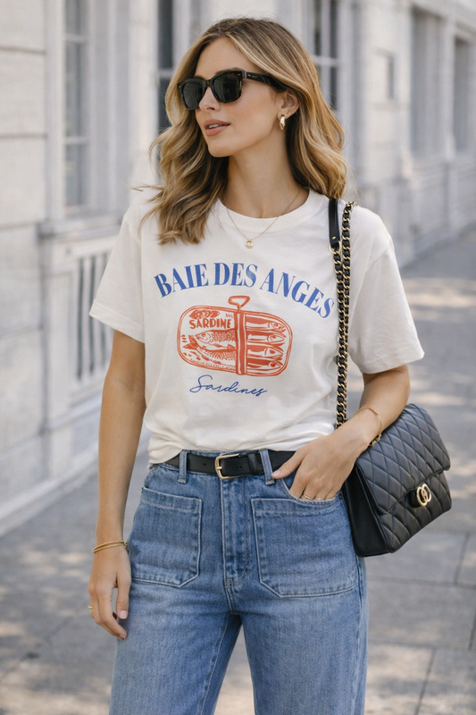 Baie Des Agnes Sardine Graphic Tee