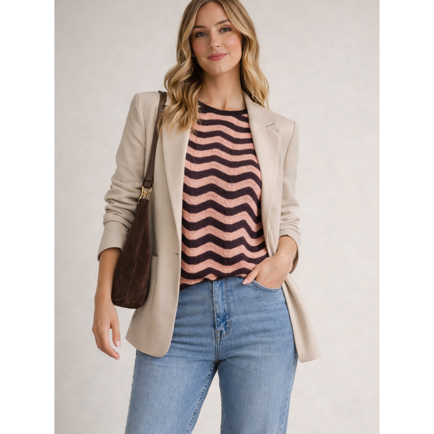 Soft Wave Flutter Knit