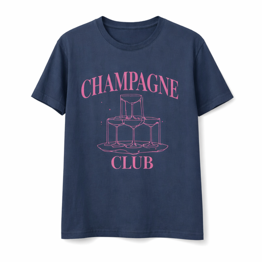 Champagne Club Graphic Tee