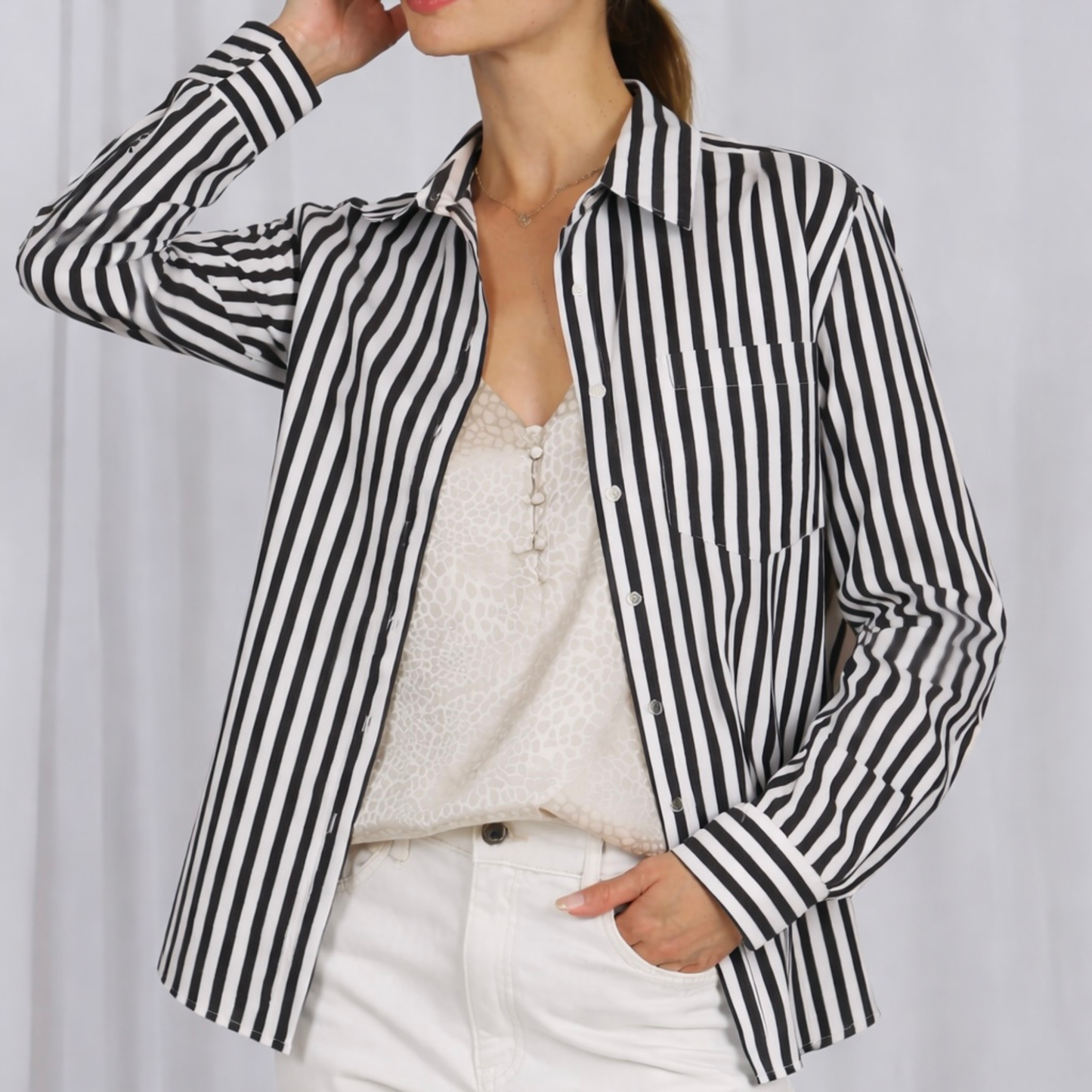 Signature Stripe Button Down