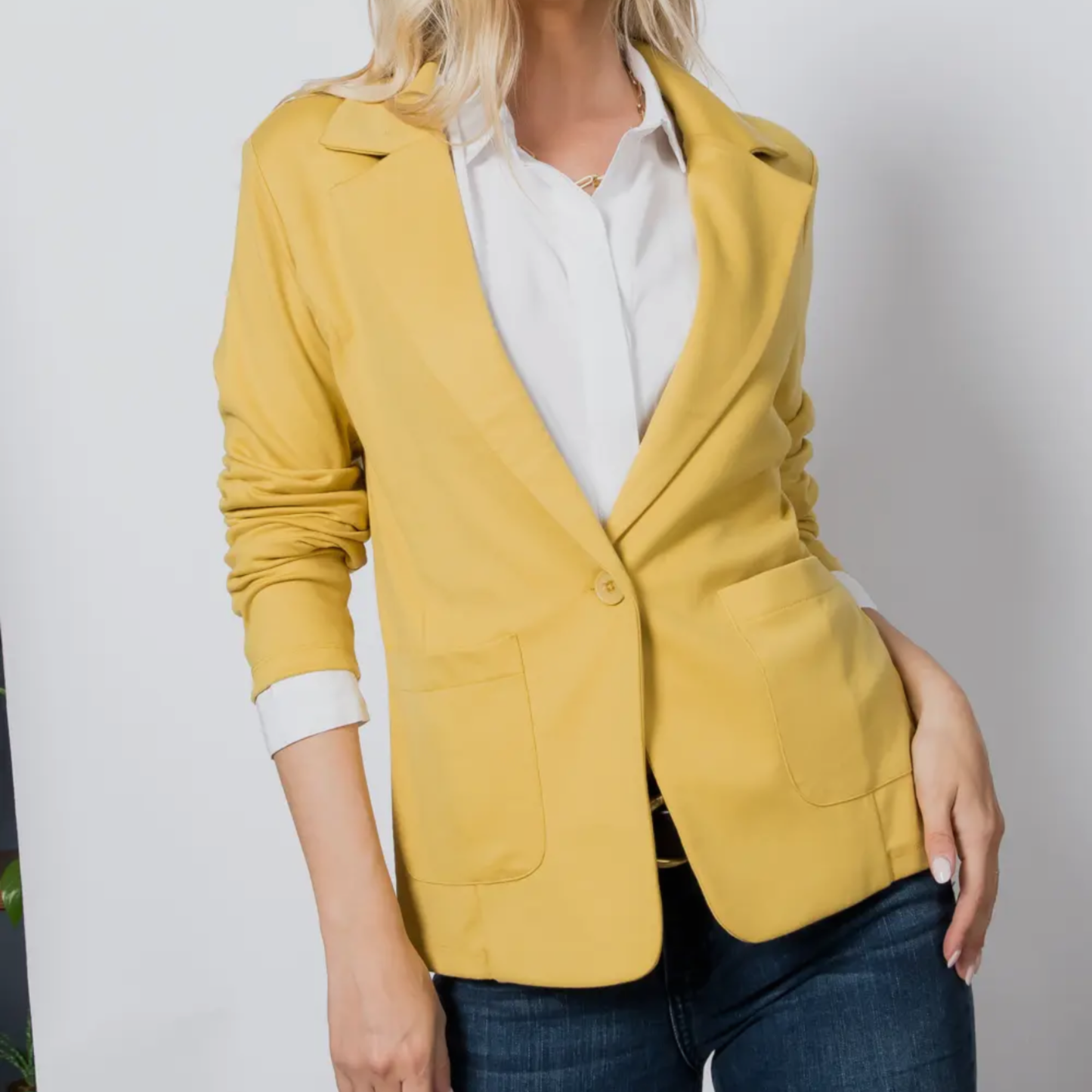 Refined Ponte Blazer