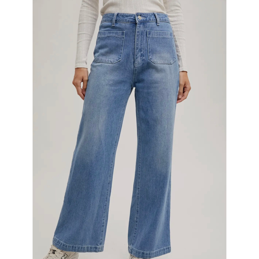 Front Pocket High Rise Jean