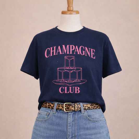 Champagne Club Graphic Tee