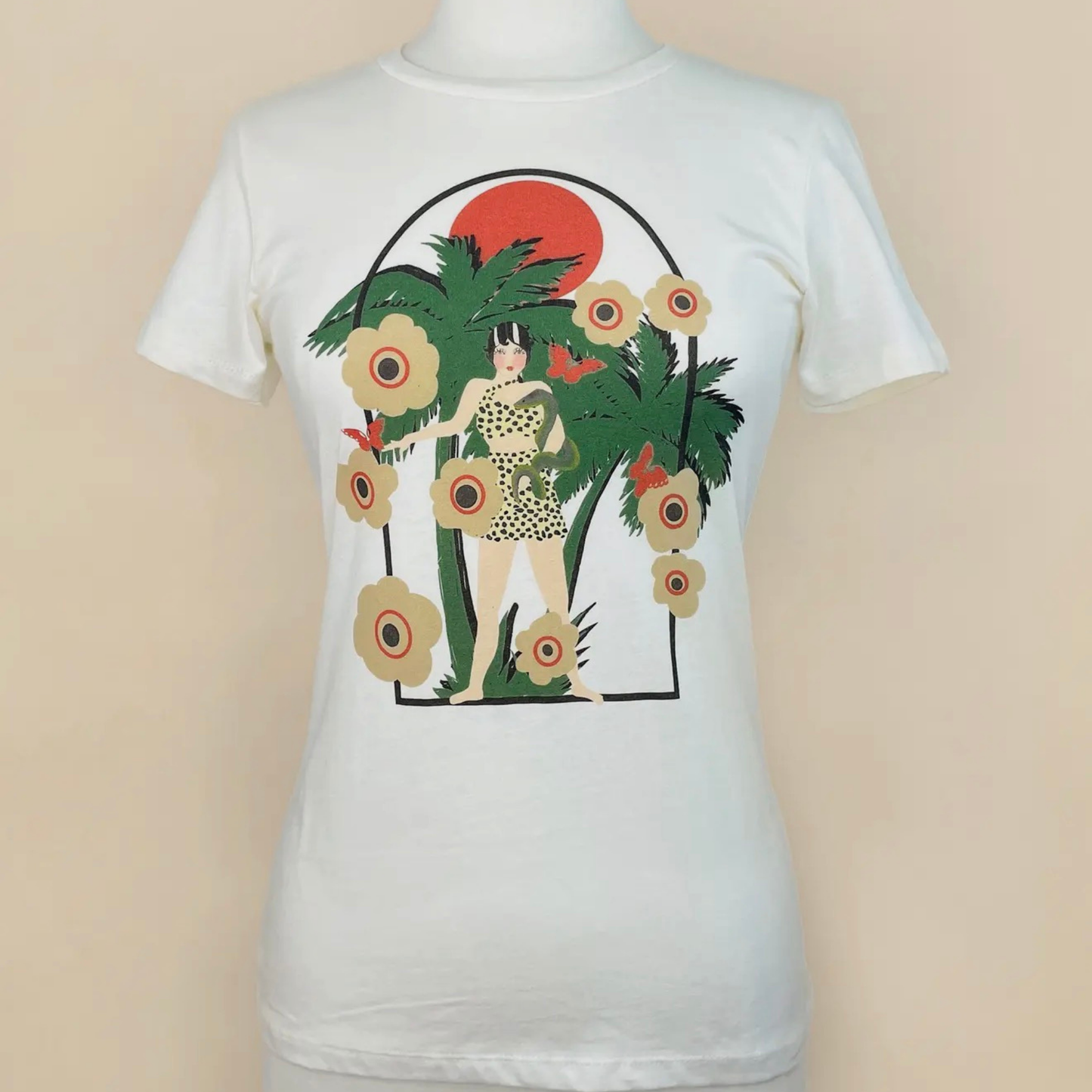 Royal Palms Fitted Tee