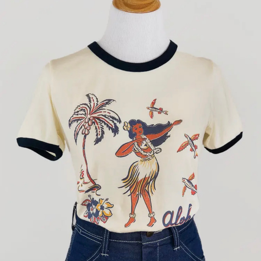 The Island Ringer Tee