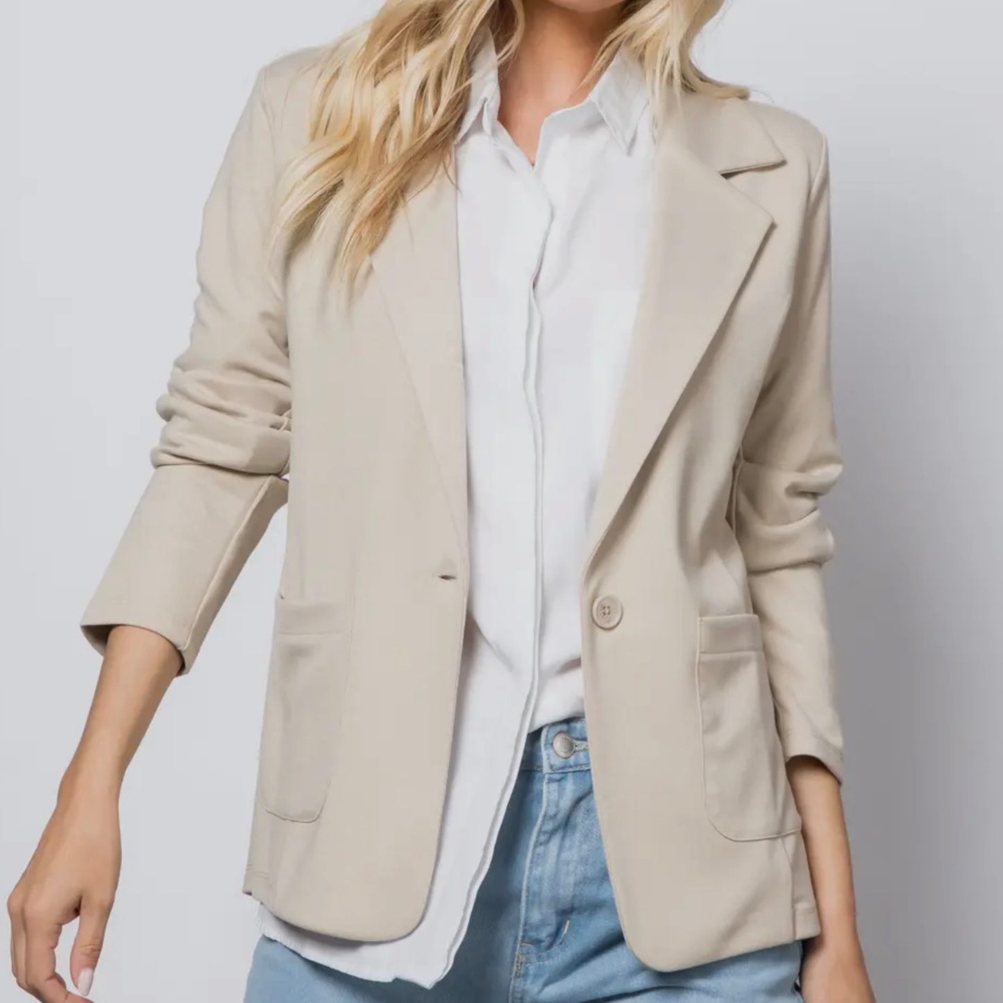 Refined Ponte Blazer