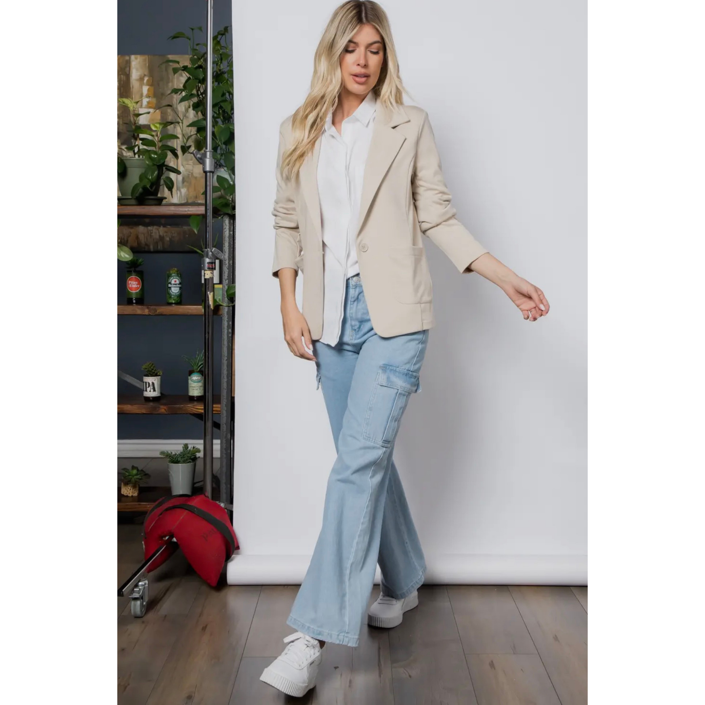 Refined Ponte Blazer