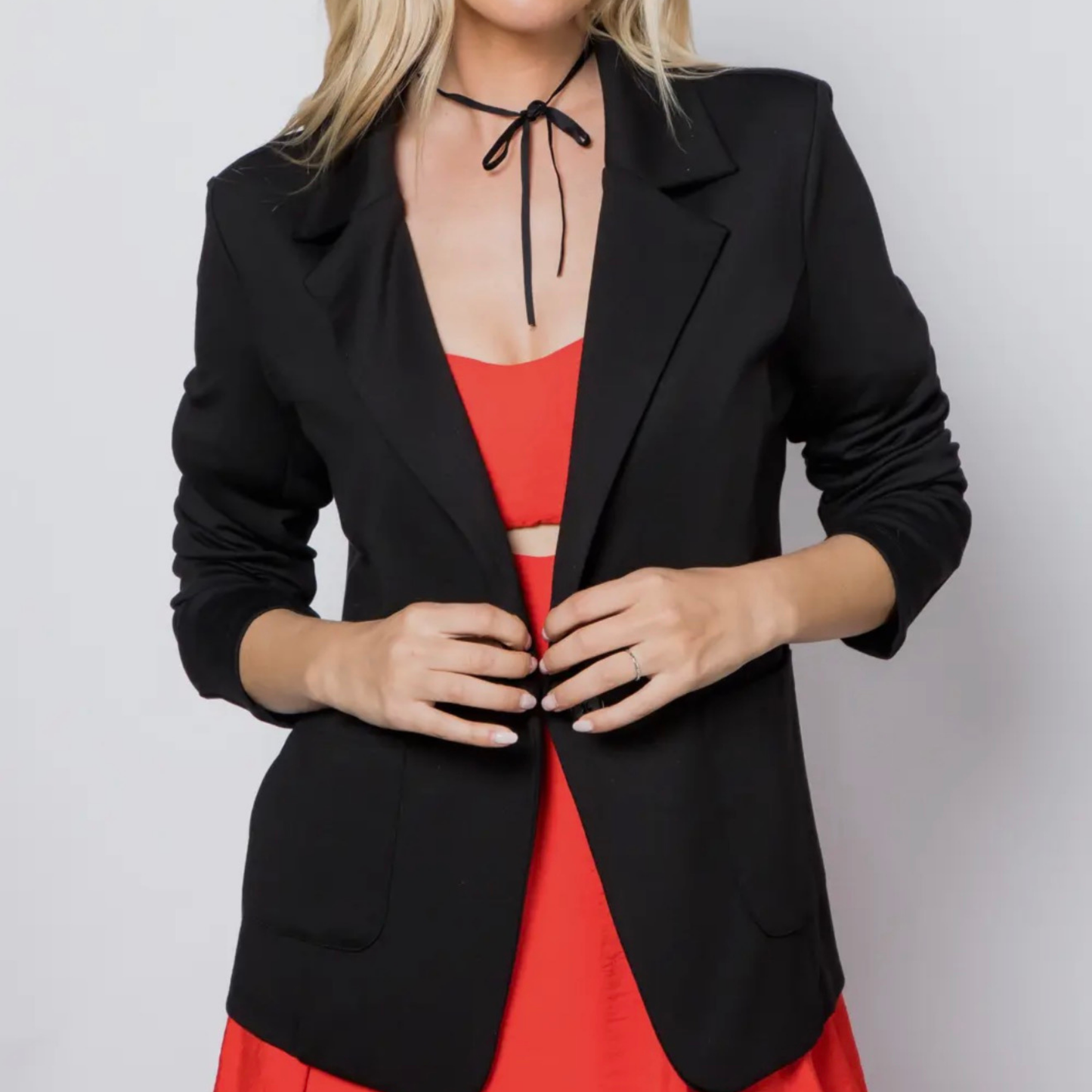 Refined Ponte Blazer
