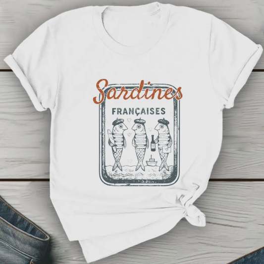 French Sardines Graphic Tee