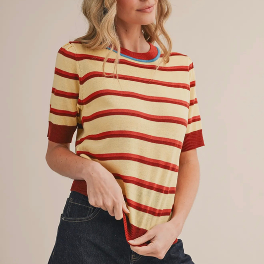 Riviera Striped Knit
