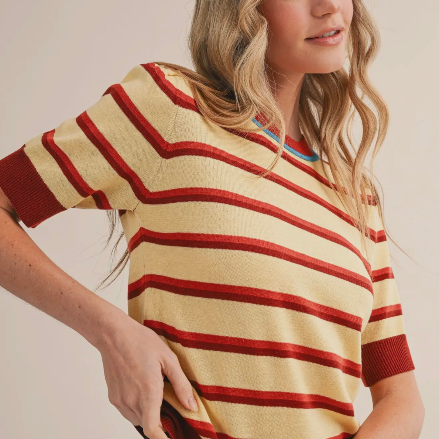 Riviera Striped Knit